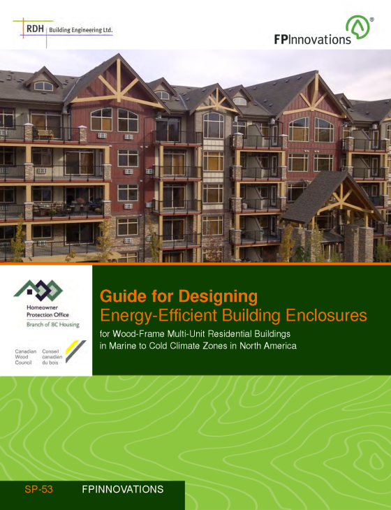 Energy Efficient Building Enclosures - Design Guide | BC Housing